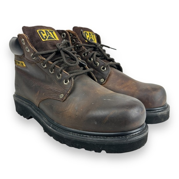 CAT Men’s Work Boots Size 13 - Picture 1 of 13